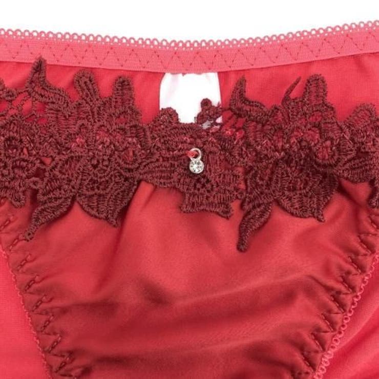 クロスコードとケミカルレースがエレガントなブラ・ショーツセット(ブラセット) | GRAXIA | 詳細画像16 