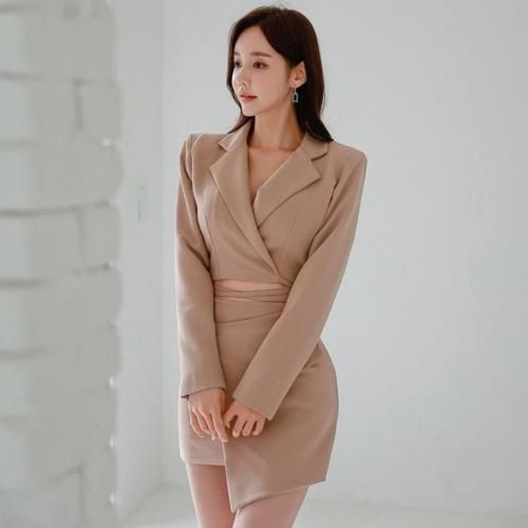 クロップド丈ロングクロスストリングセットアップ(キャバドレス CABARETDR… | GRAXIA | 詳細画像6 