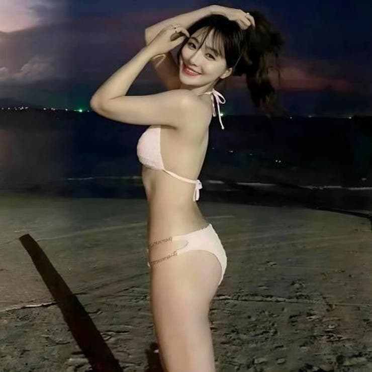 Wゴールドチェーン三角ビキニ2点セット(水着・ビーチウェア) | GRAXIA | 詳細画像4 