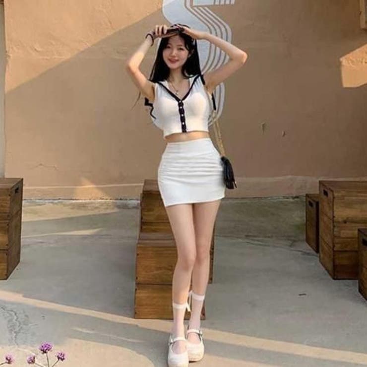 サイドスリットインパン付きタイトミニスカート(SKIRT) | GRAXIA | 詳細画像6 