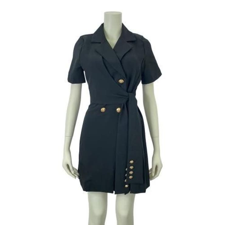 アシンメトリーWボタンラップワンピース(キャバドレス CABARETDRESS) | GRAXIA | 詳細画像12 