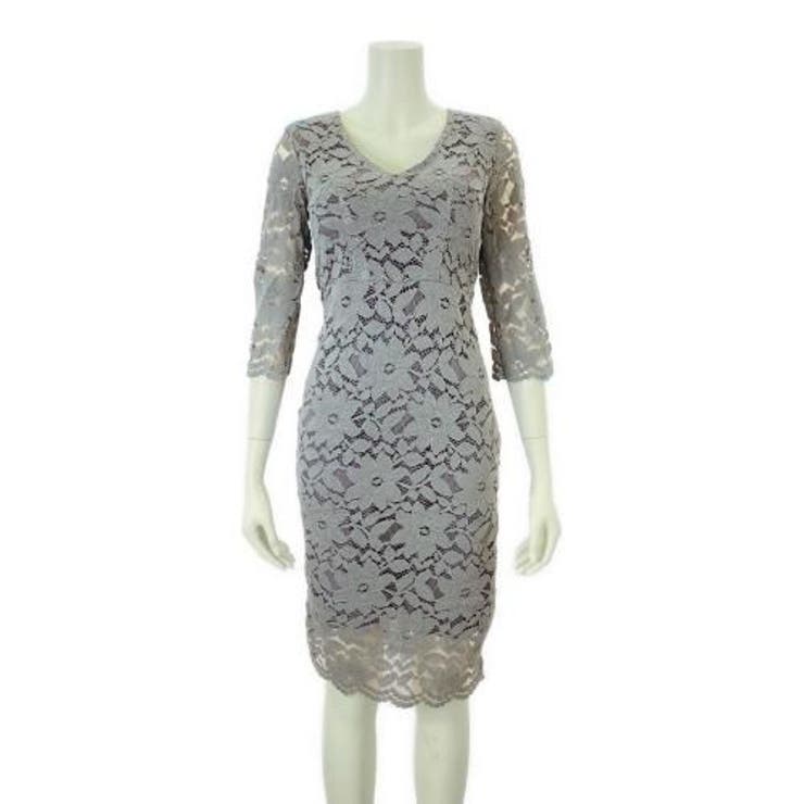 花柄総レースVネックワンピース(キャバドレス・CABARETDRESS) | GRAXIA | 詳細画像17 