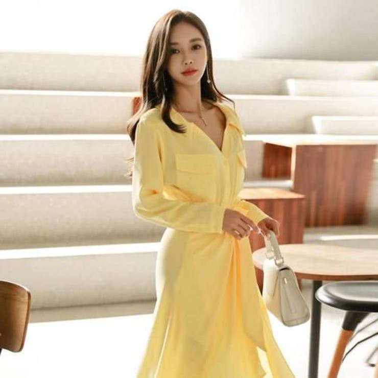 ラップスカート付き2WAYシャツワンピース(キャバドレス CABARETDRES… | GRAXIA | 詳細画像2 