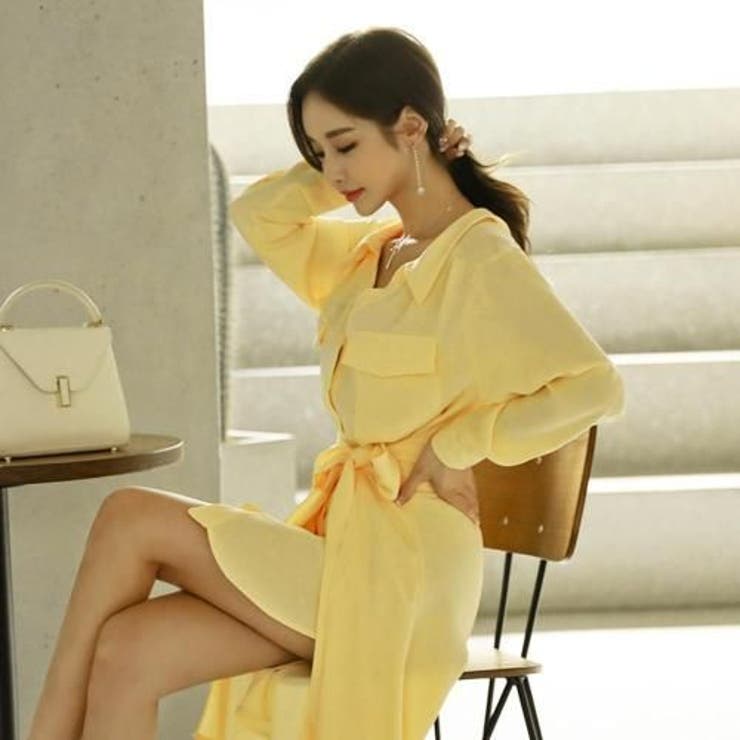 ラップスカート付き2WAYシャツワンピース(キャバドレス CABARETDRES… | GRAXIA | 詳細画像7 