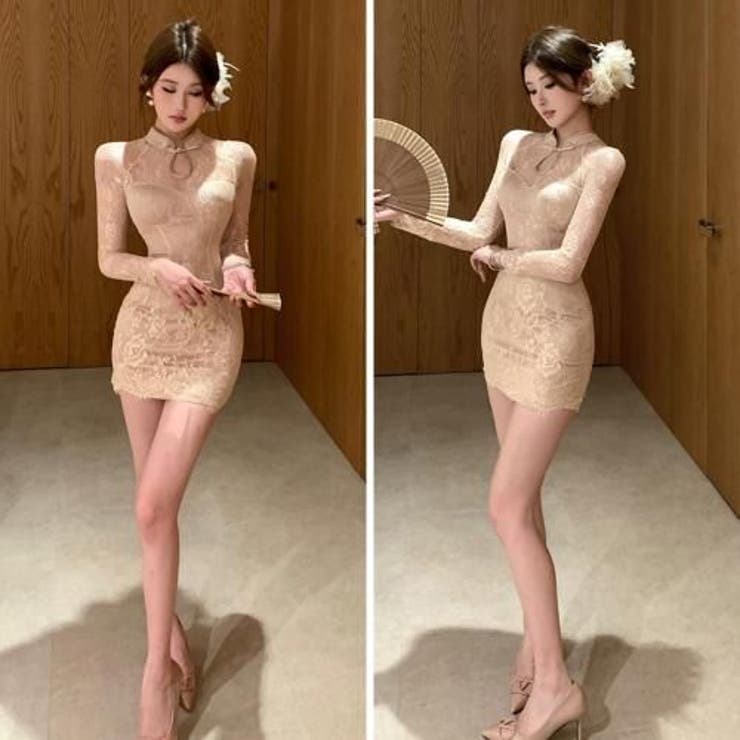 バックレースチャイナ風ミニワンピース(キャバドレス・CABARETDRESS) | GRAXIA | 詳細画像5 