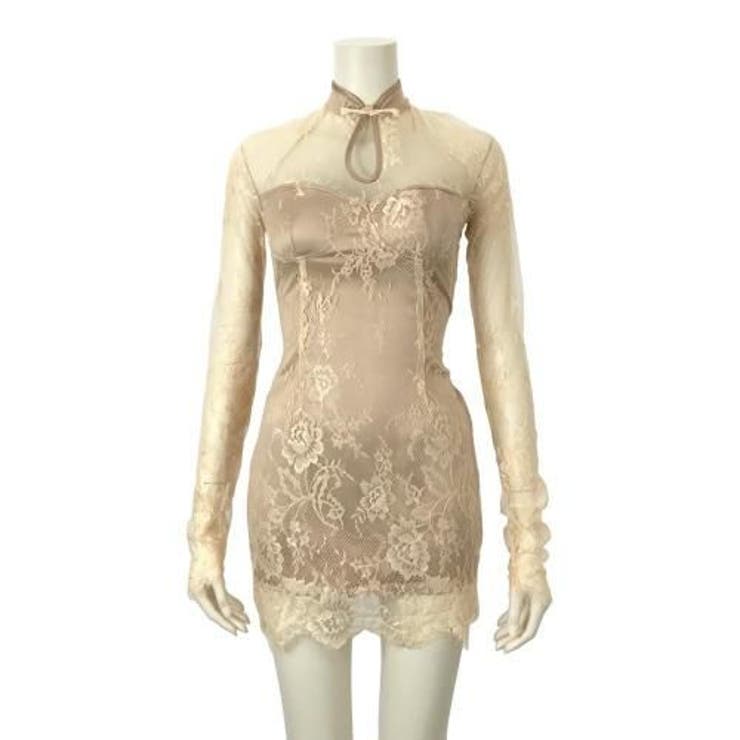 バックレースチャイナ風ミニワンピース(キャバドレス・CABARETDRESS) | GRAXIA | 詳細画像10 