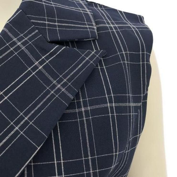 チェック柄ダブルブレストセットアップ(キャバスーツ・CABARETSUIT) | GRAXIA | 詳細画像14 