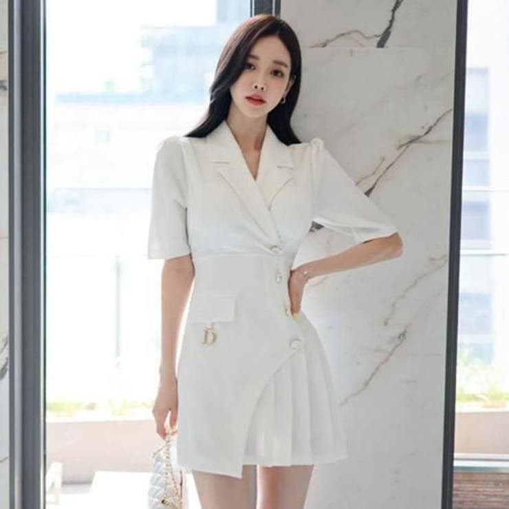 アシンメトリーテーラードプリーツワンピース(キャバドレス CABARETDRES… | GRAXIA | 詳細画像8 