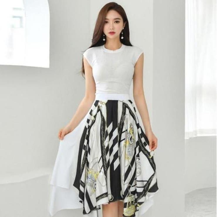 2WAYスタイル 前後切替スカートアシメセットアップ(キャバドレス CABARE… | GRAXIA | 詳細画像10 