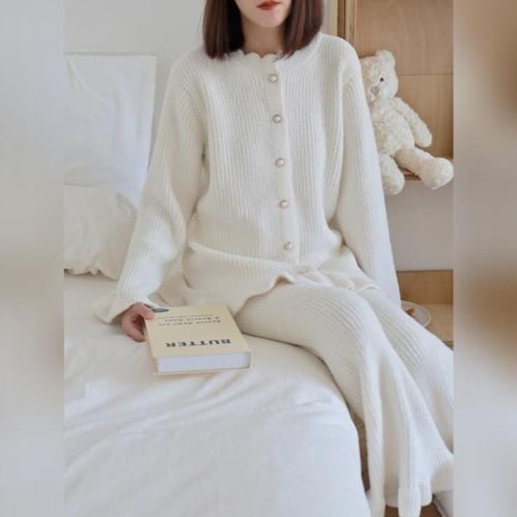 フリル袖＆裾が愛らしい大人のフェミニンリラックスルームウェア(ROOMWEAR) | GRAXIA | 詳細画像10 