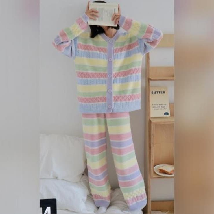 レインボーパステルカラーがおうち時間をハッピーにするルームウェア(ROOMWEA… | GRAXIA | 詳細画像4 