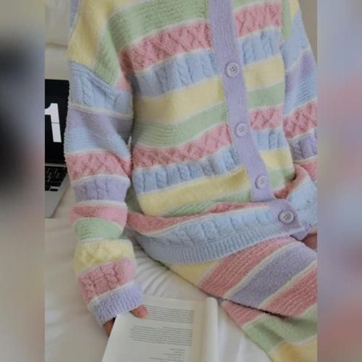 レインボーパステルカラーがおうち時間をハッピーにするルームウェア(ROOMWEA… | GRAXIA | 詳細画像6 