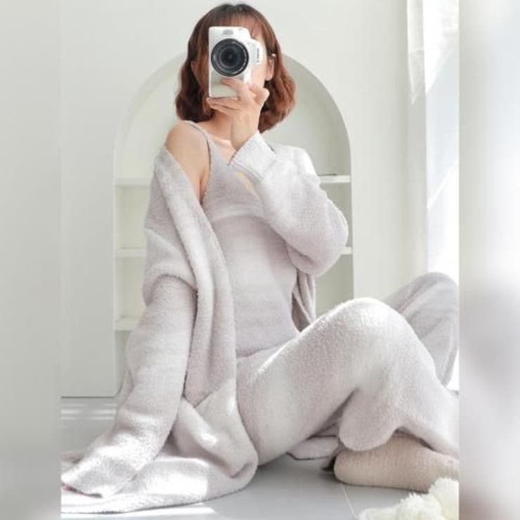 淡色グラデーションにときめくロングガウンのふわもこ3点ルームウェア | GRAXIA | 詳細画像10 