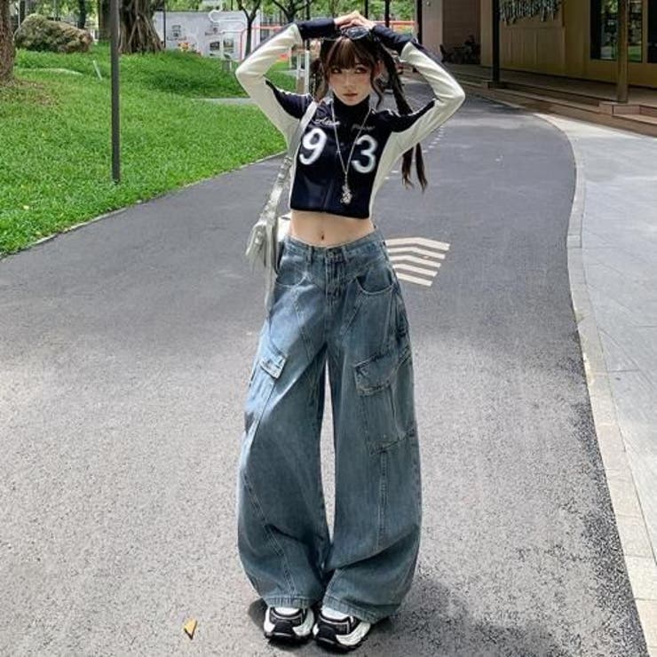 Y2Kルーズカーゴデニム(PANTS) | GRAXIA | 詳細画像2 