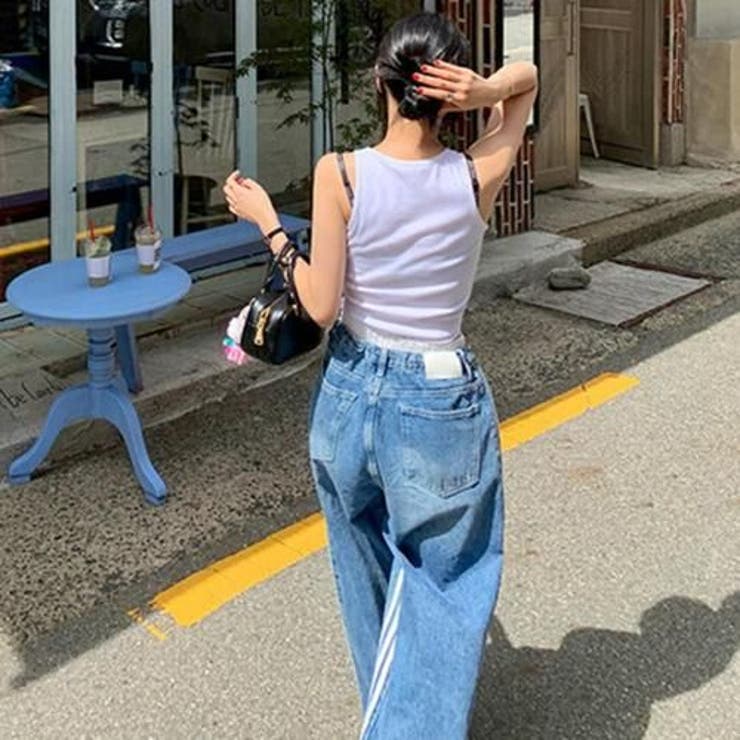 スポーティストリートY2Kバギーフィットデニム(PANTS) | GRAXIA | 詳細画像10 