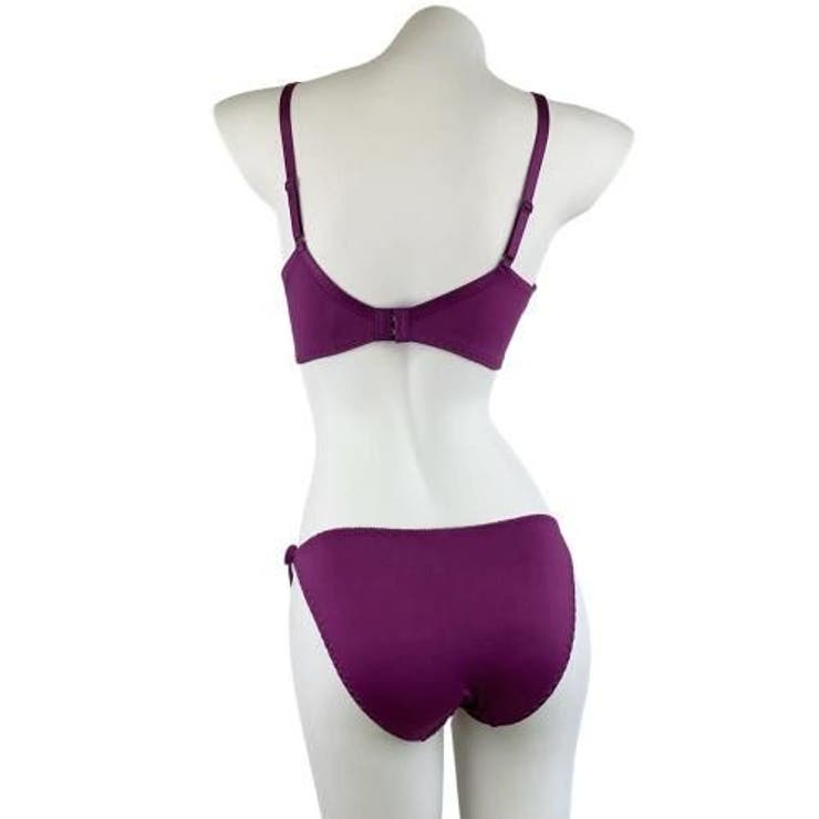 花柄ストレッチレースの贅沢デザインほどける脇紐ショーツが刺激的な大人のブラ ショ… | GRAXIA | 詳細画像10 