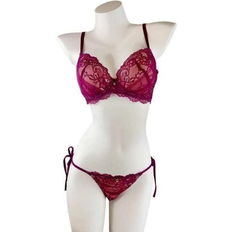 解けるサイドストリングに心ときめくバイカラー×レースが美しく肌を彩るブラ ショー… | GRAXIA | 詳細画像13 