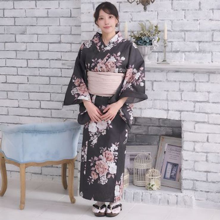 洗練のアンティーク黒にダマスク紋が美しく映える麗しき牡丹と薔薇のレトロモダンな浴… | GRAXIA | 詳細画像2 