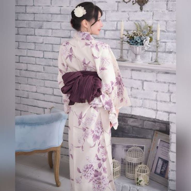 優美な生成りに艶やか金魚の風情あふれる浴衣2点セット(YUKATA) | GRAXIA | 詳細画像11 