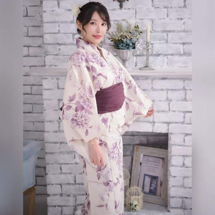 優美な生成りに艶やか金魚の風情あふれる浴衣2点セット(YUKATA) | GRAXIA | 詳細画像7 