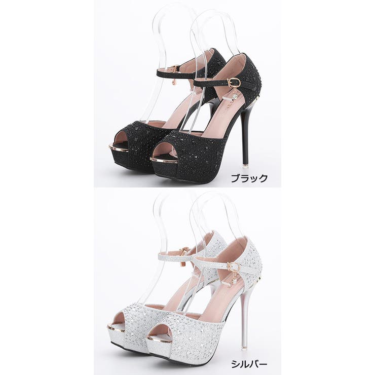 BENEDETTA 12.5cmオープントゥ美脚パンプス/4002 | GRAXIA | 詳細画像9 