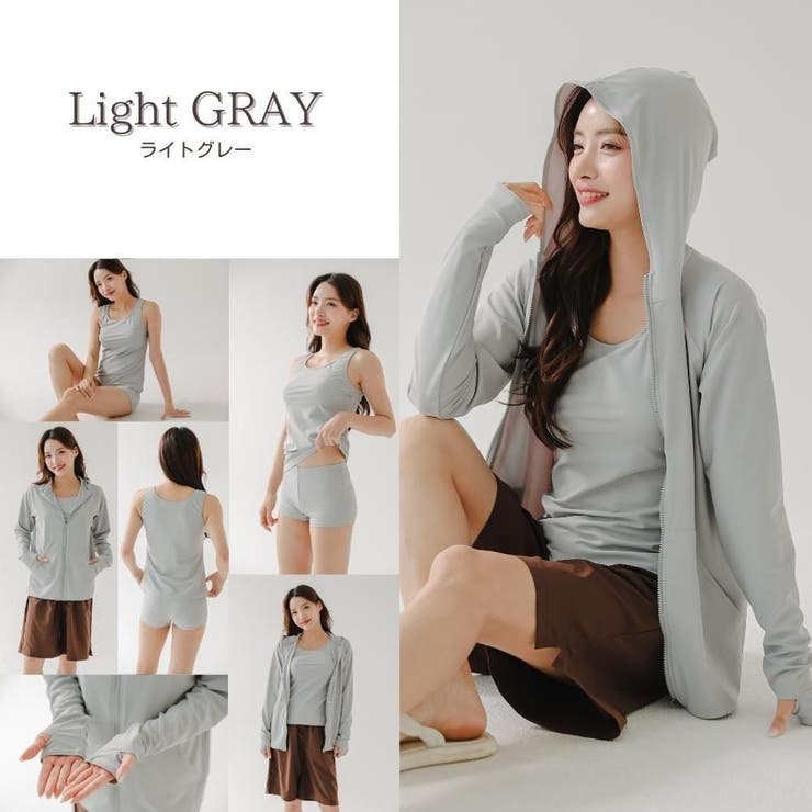 着回しが楽しめるカラバリ豊富なタンキニ4点セット(水着・体型カバー水着) | GRAXIA | 詳細画像22 