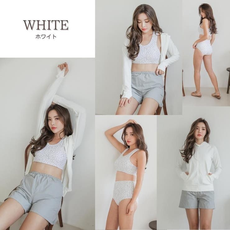 洋服感覚でアクティブに着られるタンキニ4点セット(水着・ラッシュガード) | GRAXIA | 詳細画像24 