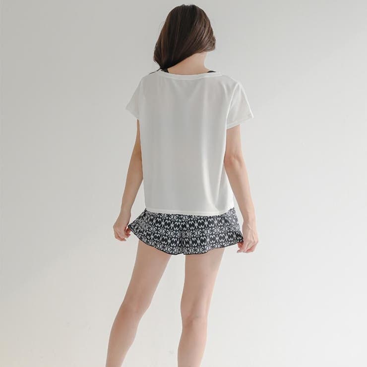 その日の気分で着回しできるレギンス付き5点セット(水着・体型カバー水着) | GRAXIA | 詳細画像12 