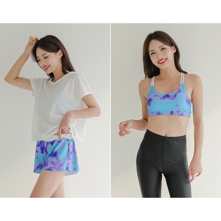 その日の気分で着回しできるレギンス付き5点セット(水着・体型カバー水着) | GRAXIA | 詳細画像18 