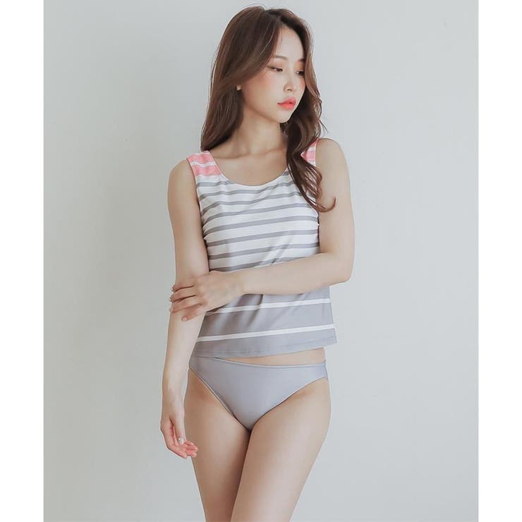 首元から手の甲までしっかりカバーできるラッシュガード4点セット(水着 体型カバー… | GRAXIA | 詳細画像15 