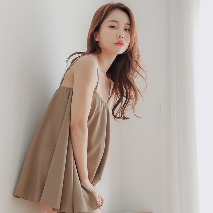 アースカラーの洗練されたチュニックキャミが肌になじむ体形カバー水着2点セット(水… | GRAXIA | 詳細画像20 