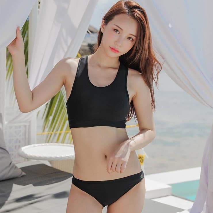 ゆったりノースリーブとショートパンツの体形カバー水着4点セット(水着 体型カバー… | GRAXIA | 詳細画像26 