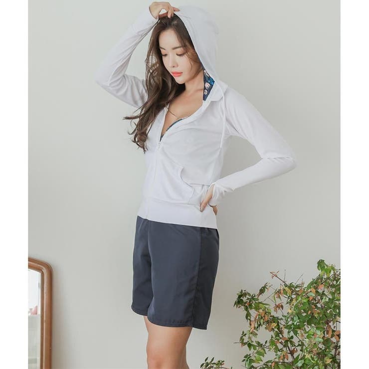 サーフパンツが本格的なラッシュガード4点セット(水着・体型カバー水着) | GRAXIA | 詳細画像18 