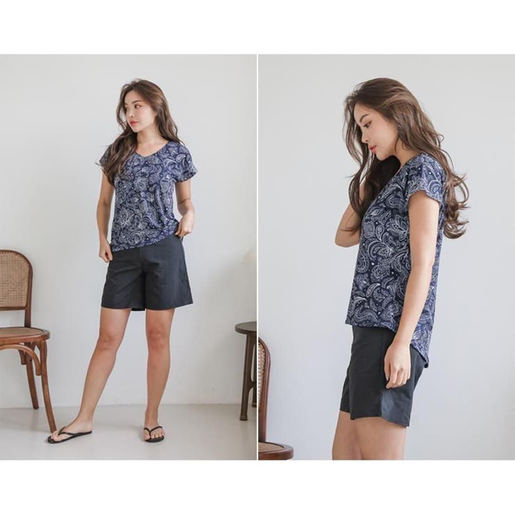 露出を控えつつデザイン性を兼ね備えた体形カバータンキニ4点セット(水着 体型カバ… | GRAXIA | 詳細画像8 