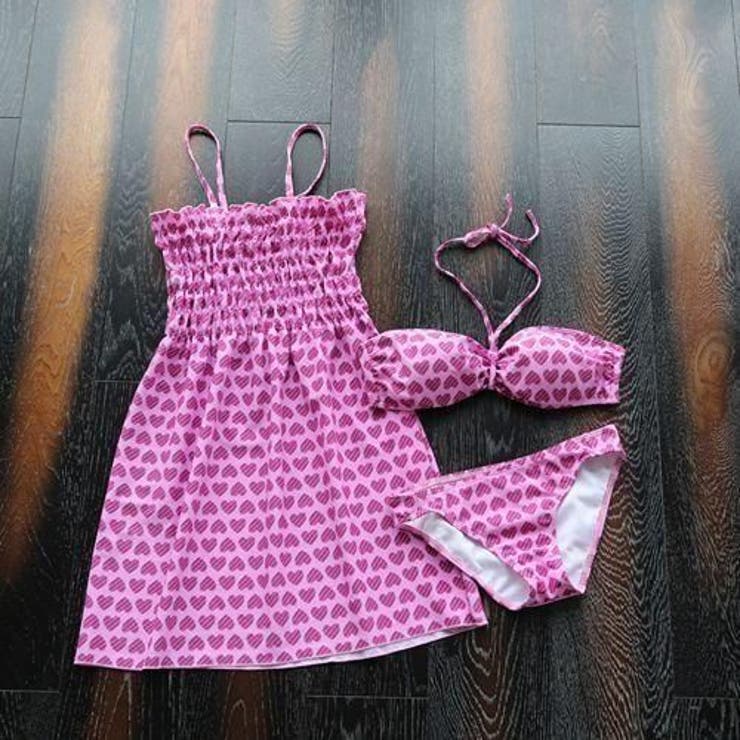 ワンピース付きバンドゥビキニ3点セット(水着・体型カバー水着) | GRAXIA | 詳細画像23 