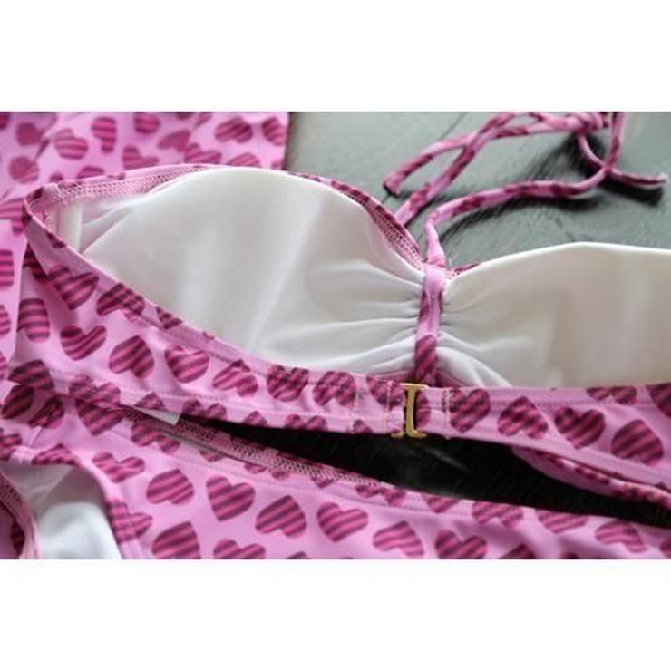 ワンピース付きバンドゥビキニ3点セット(水着・体型カバー水着) | GRAXIA | 詳細画像25 