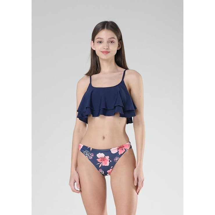 Wフリルが気になる胸元をカバーしてくれるスカパン付きビキニ3点セット(水着 ビキ… | GRAXIA | 詳細画像25 