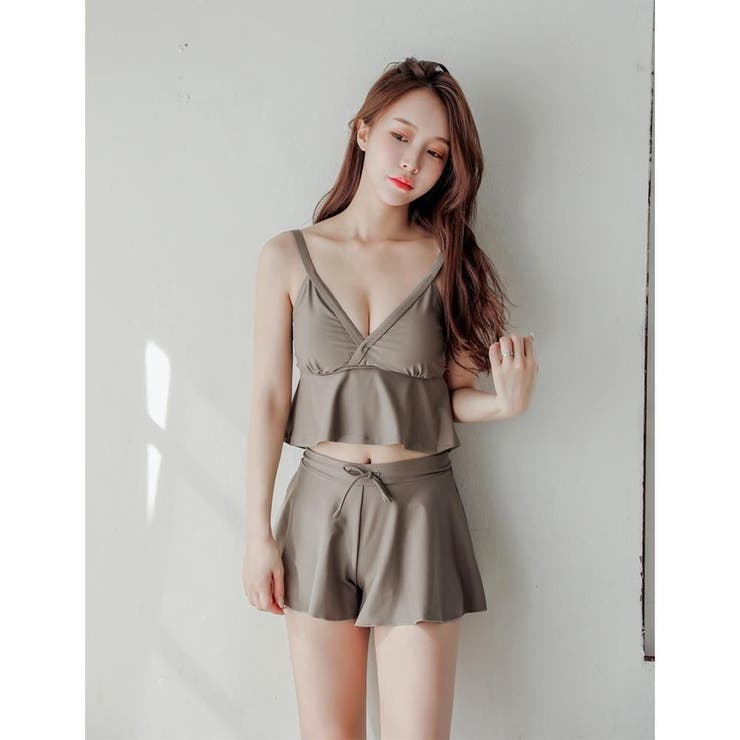 フレアキャミとショートパンツのビキニ3点セット(水着・ビキニ) | GRAXIA | 詳細画像22 