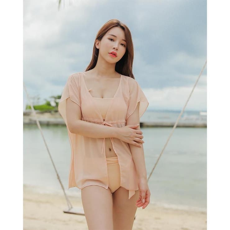 リボンがポイントのビキニ3点セット(水着・ビキニ) | GRAXIA | 詳細画像11 