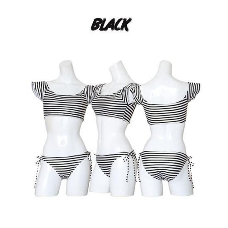 オフショルマルチボーダーカジュアルビキニ2点セット(水着・ビキニ) | GRAXIA | 詳細画像28 