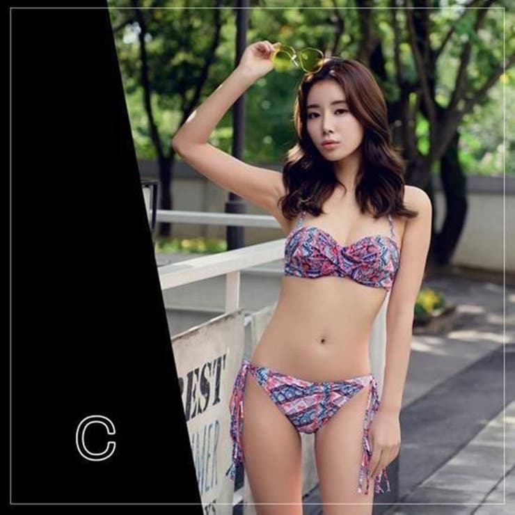 エスニック柄サイドタッセルバンドゥビキニ2点セット(水着・ビキニ) | GRAXIA | 詳細画像21 