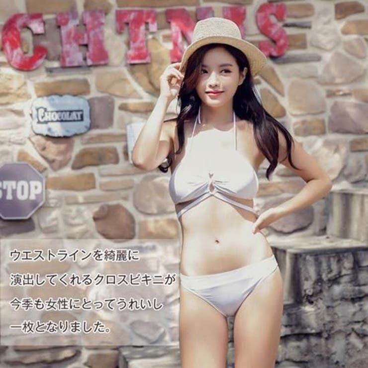 凝ったストリングアレンジがアクセントのビキニ2点セット(水着・ビキニ) | GRAXIA | 詳細画像23 