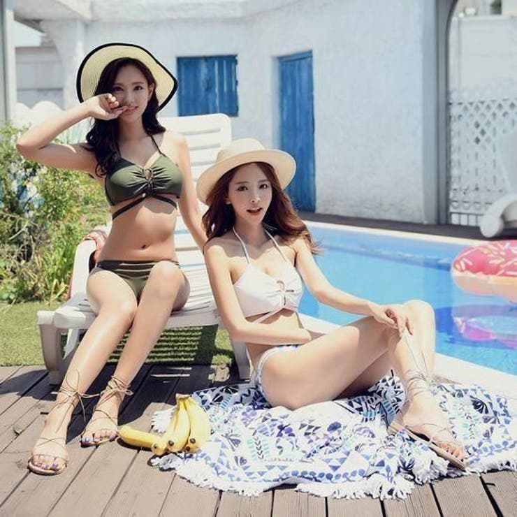 凝ったストリングアレンジがアクセントのビキニ2点セット(水着・ビキニ) | GRAXIA | 詳細画像4 