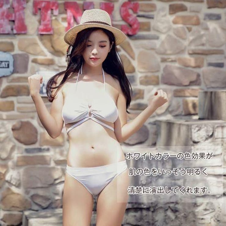 凝ったストリングアレンジがアクセントのビキニ2点セット(水着・ビキニ) | GRAXIA | 詳細画像5 