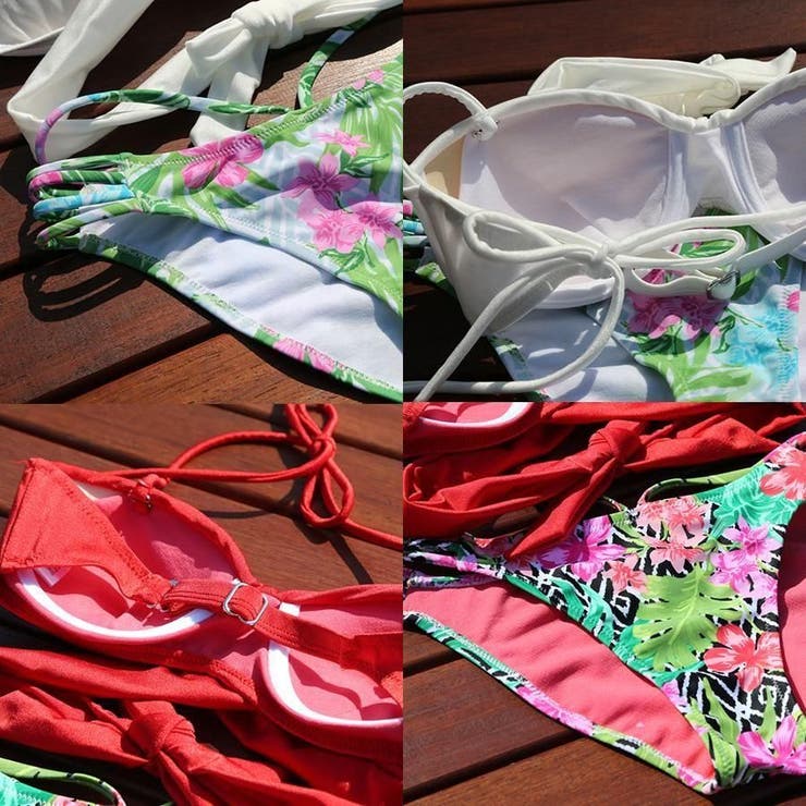 サイドストリングがヘルシーな肌魅せフロントクロスビキニ2点セット(水着 ビキニ) | GRAXIA | 詳細画像30 