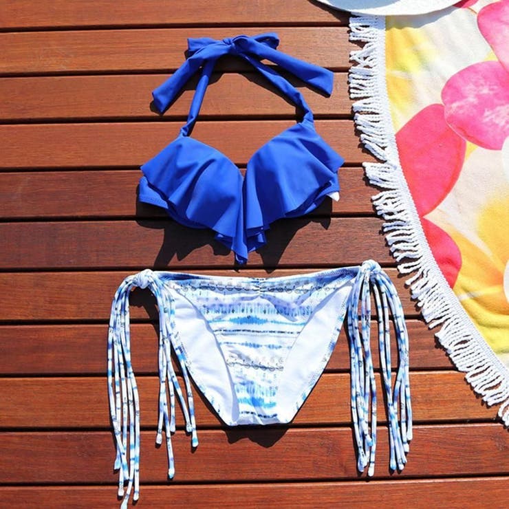 エスニック柄サイドタッセルビキニ2点セット(水着・ビキニ) | GRAXIA | 詳細画像27 