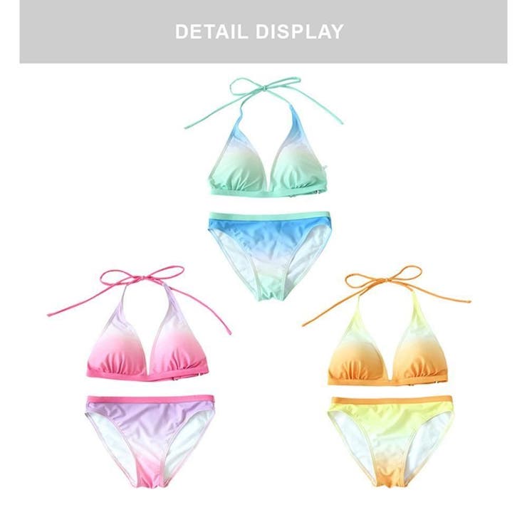 LIDO ビキニ グラデーションデザイン LIDO トライアングルビキニ グラデーションデザイン | NET-A-PORTER