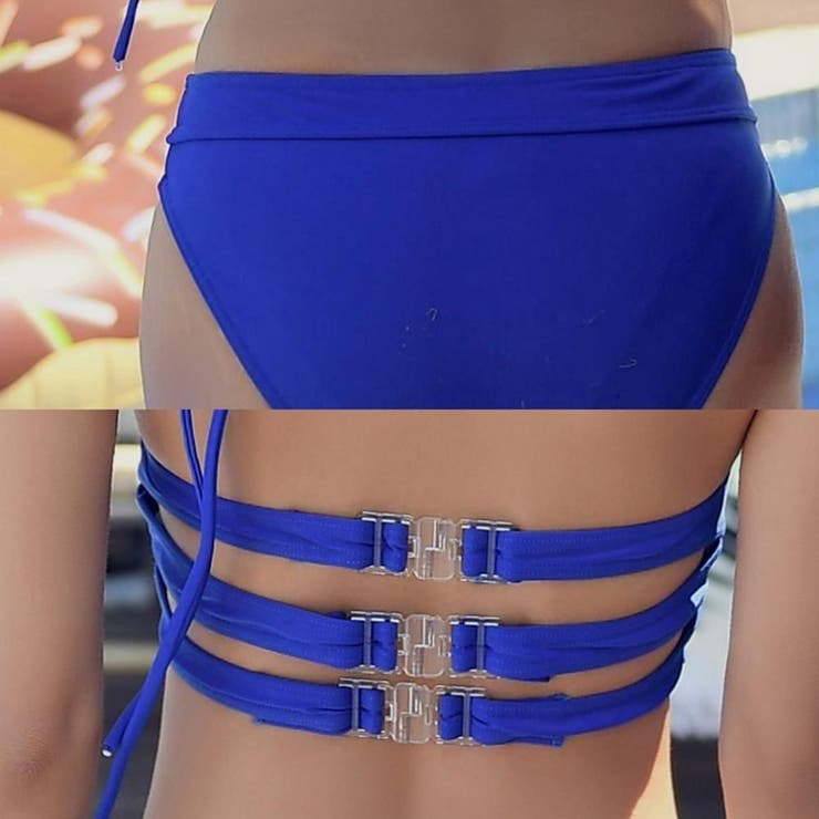 カラーリング豊富なバンドゥ風ビキニ2点セット(水着・ビキニ) | GRAXIA | 詳細画像20 