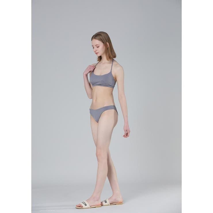 リブ素材ホルターネックシンプルビキニ2点セット(水着・ビキニ) | GRAXIA | 詳細画像11 