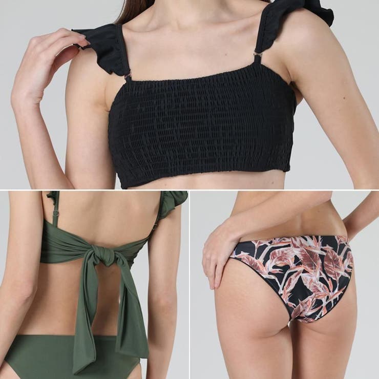 バックリボンフリルショルダービキニ2点セット(水着・ビキニ) | GRAXIA | 詳細画像17 